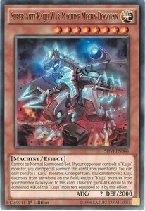 Super Anti-Kaiju War Machine Mecha-Dogoran Card Front