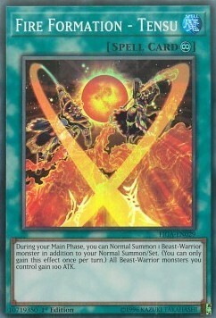 Fire Formation - Tensu Card Front