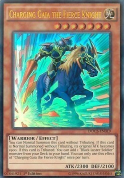 Charging Gaia the Fierce Knight Card Front