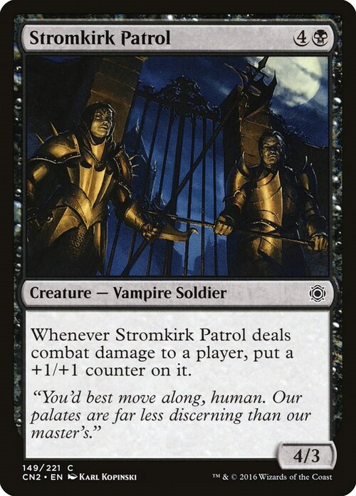 Stromkirk Patrol Card Front