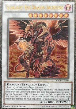 Arcidemone Drago Rosso Lucesfregio Card Front