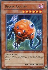 Brain Golem Card Front