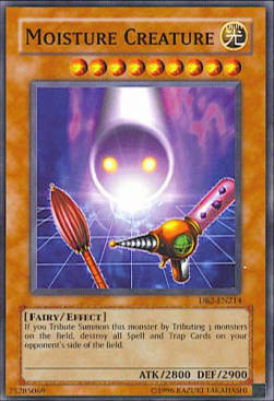 Moisture Creature Card Front