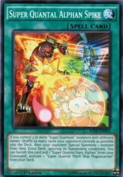 Super Quantal Alphan Spike Card Front