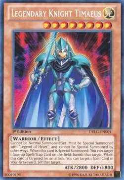 Leggendario Cavaliere Timaeus Card Front