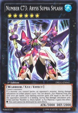 Number C73: Abyss Supra Splash Card Front