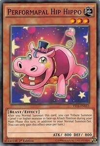 Performapal Hip Hippo Card Front