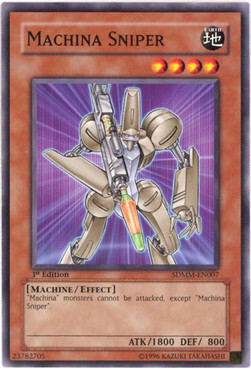 Machina Sniper Card Front