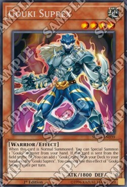 Gouki Suprex Card Front