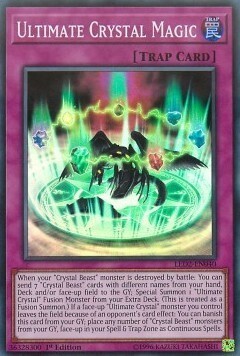 Ultimate Crystal Magic Card Front