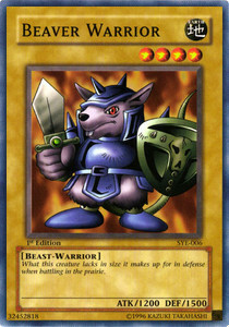 Beaver Warrior Card Front