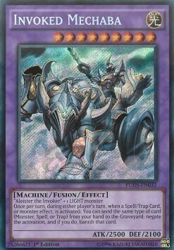 Invoked Mechaba Card Front