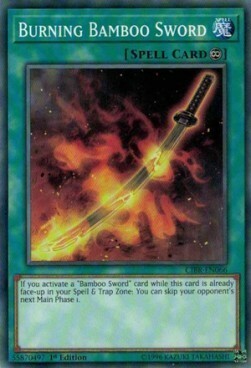 Burning Bamboo Sword Card Front