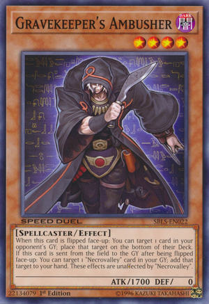 Gravekeeper's Ambusher Card Front