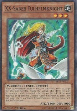 XX-Saber Fulhelmknight Card Front