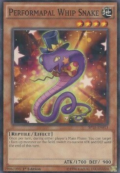 Performapal Whip Snake Card Front