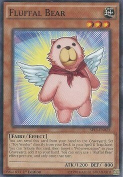 Fluffal Bear Card Front