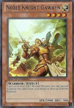 Noble Knight Gawayn Card Front