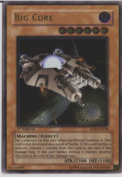 B.E.S. Big Core Card Front