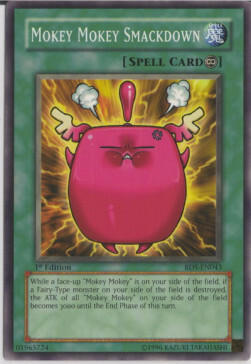 Mokey Mokey Smackdown Card Front