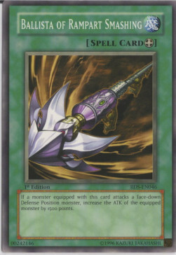 Ballista of Rampart Smashing Card Front