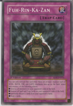 Fuh-Rin-Ka-Zan Card Front