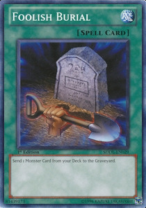 Foolish Burial Card Front