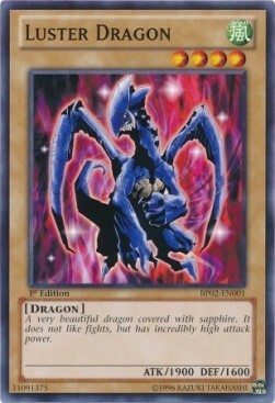 Luster Dragon Card Front