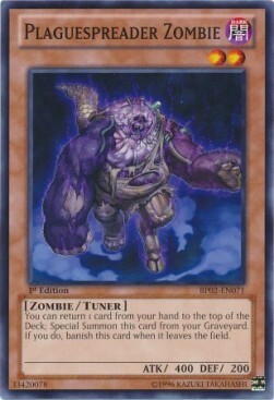 Plaguespreader Zombie Card Front