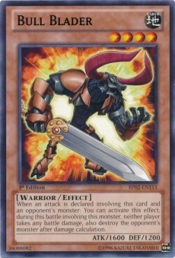 Bull Blader Card Front