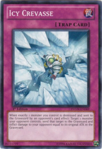 Icy Crevasse Card Front