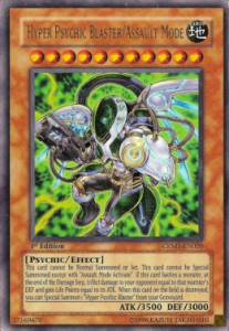 Hyper Psychic Blaster/Assault Mode Card Front