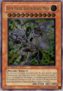 Hyper Psychic Blaster/Assault Mode Card Front