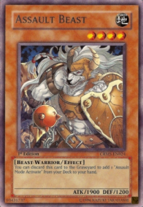 Assault Beast Card Front