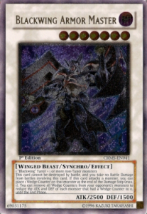 Blackwing Armor Master Card Front