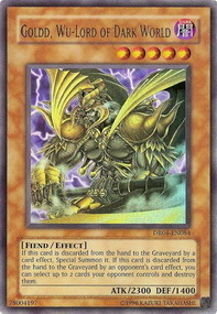 Goldd, Wu-Lord of Dark World Card Front