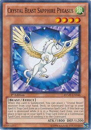 Crystal Beast Sapphire Pegasus