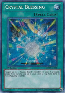 Crystal Blessing Card Front