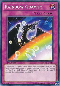 Rainbow Gravity Card Front