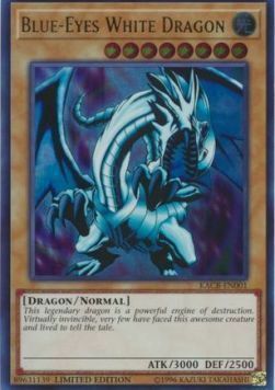 Blue-Eyes White Dragon Card Front