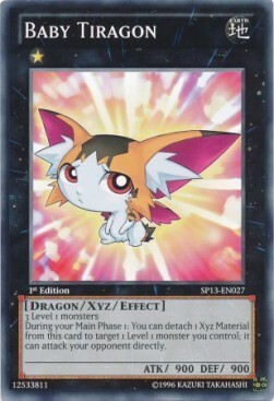 Baby Tiragon Card Front