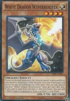 White Dragon Wyverburster Card Front