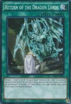 Return of the Dragon Lords Card Front