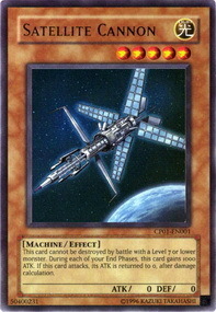 Satellite Cannon Card Front