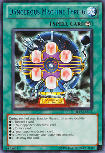 Dangerous Machine Type-6 Card Front