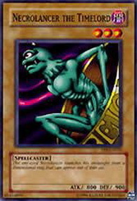 Necrolancer the Timelord Card Front