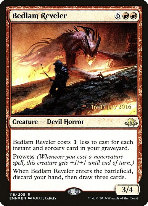 Bedlam Reveler Card Front