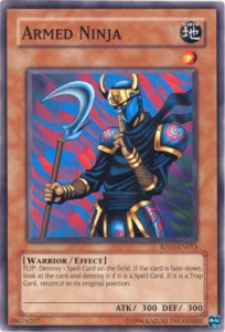 Armed Ninja Card Front