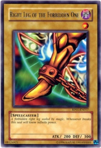 Right Leg of the Forbidden One Card Front