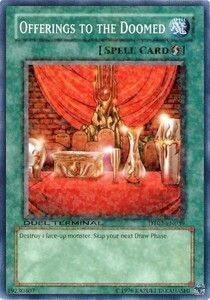 Offerings to the Doomed Card Front